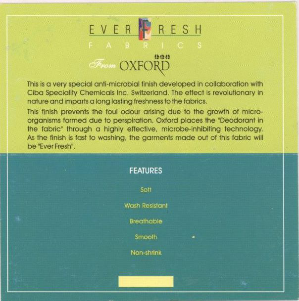 E V E R F R E S H Oxford (label) Device mark 1014839 Trademark