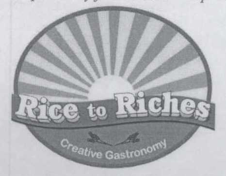 Rice To Riches Device mark 1385755 Trademark