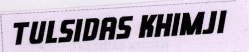 Tulsidas Khimji (label) Device mark 1799886 Trademark