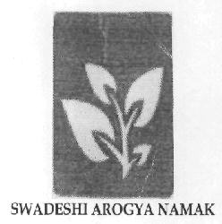 Swadeshi Arogya Namak Device mark 2985390 Trademark