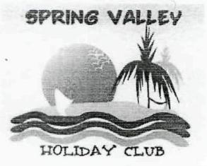 Spring Valley Holiday Club( Device Of Wave, Tree) Device mark 2621486 Trademark