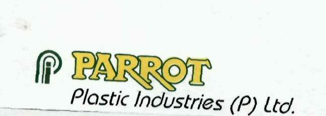 Parrot Plastic Industries (p) Ltd. Device mark 1950479 Trademark
