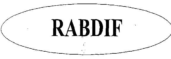 Rabdif (device) Device mark 2278651 Trademark