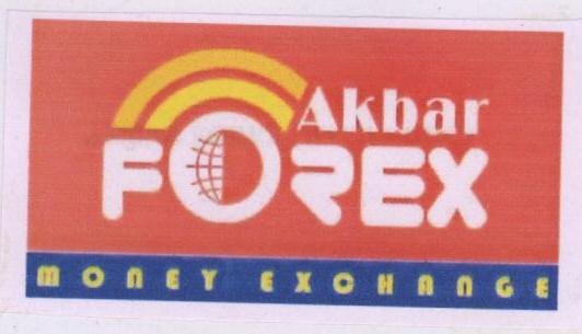 Akbar Forex (label) Device mark 1684701 Trademark