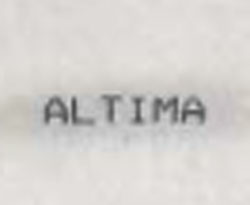 Altima Device mark 811117 Trademark