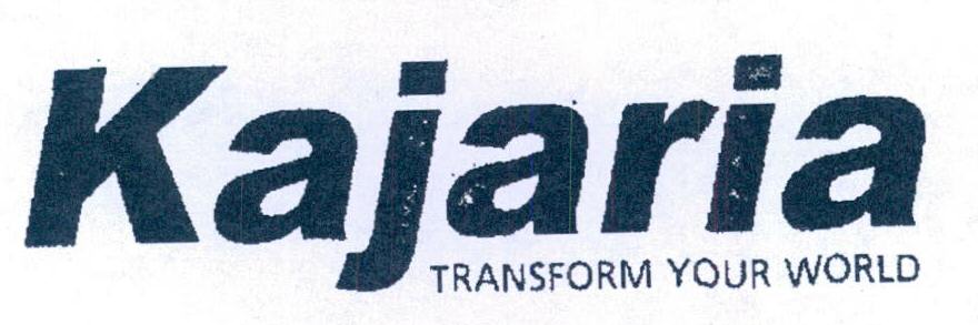 Kajaria (device) Device mark 2197686 Trademark
