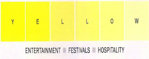 Yellow Entertainment Festivals Hospitality Device mark 2266058 Trademark