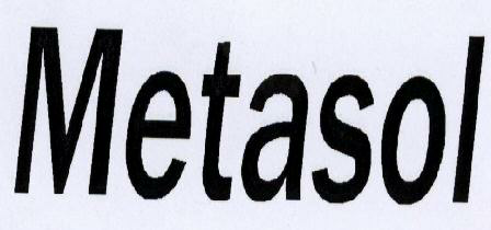 Metasol (label) Device mark 1596937 Trademark