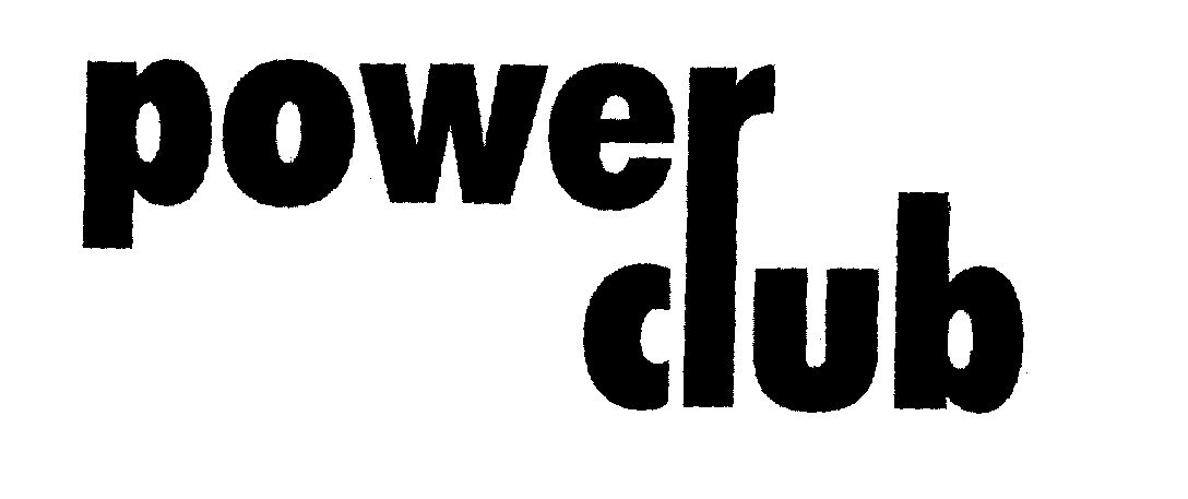 Power Club Device mark 1391439 Trademark