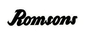 Romsons (device) Device mark 1223716 Trademark