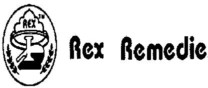 Rex Remedies (label) Device mark 2124412 Trademark
