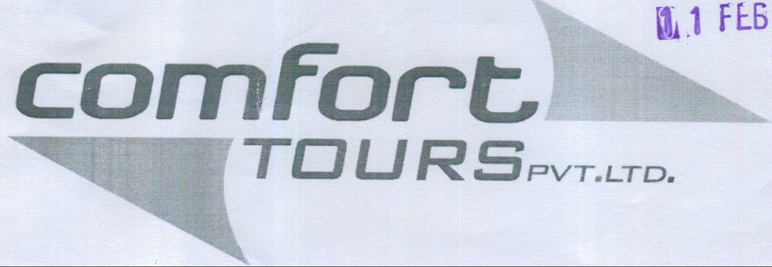 Comfort Tours Pvt.ltd. Device mark 2099185 Trademark