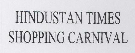Hindustan Times Shipping Carnival Device mark 1747316 Trademark