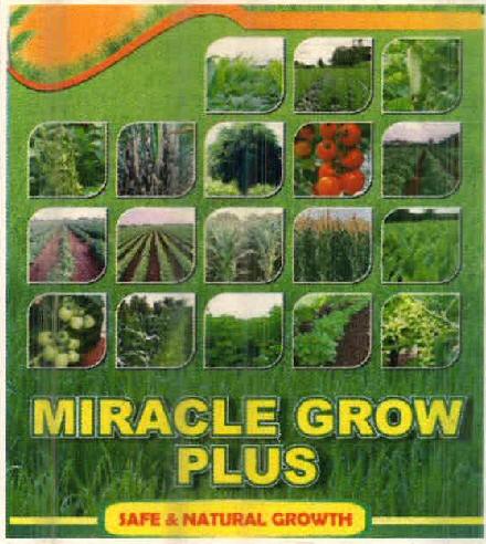 Miracle Grow Plus Device mark 2436833 Trademark