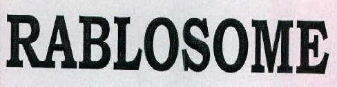Rablosome Device mark 2372093 Trademark