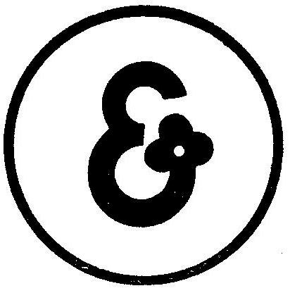 E (label) Device mark 146322 Trademark