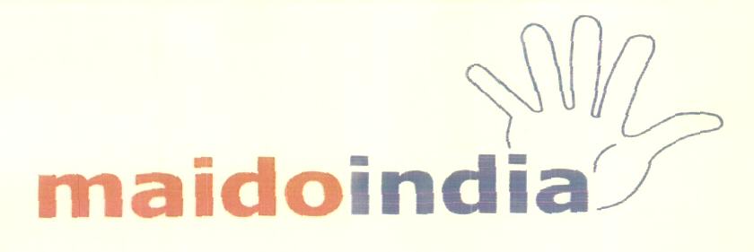 Maidoindia (devices Of Hand) Device mark 1599740 Trademark
