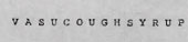 Vasucoughsyrup Device mark 950722 Trademark