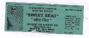 Sweet Seat Device mark 1616645 Trademark