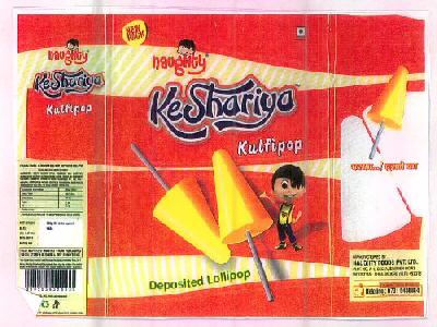 Naughty Keshariya Kulfipop Device mark 2732929 Trademark