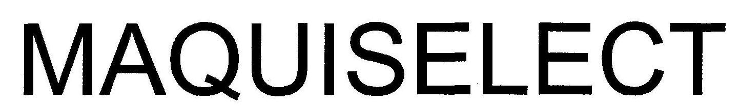 Maquiselect Device mark 1954908 Trademark