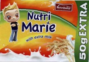Nutri Marie (label) Device mark 2199120 Trademark