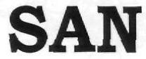 San (device) Device mark 2556427 Trademark