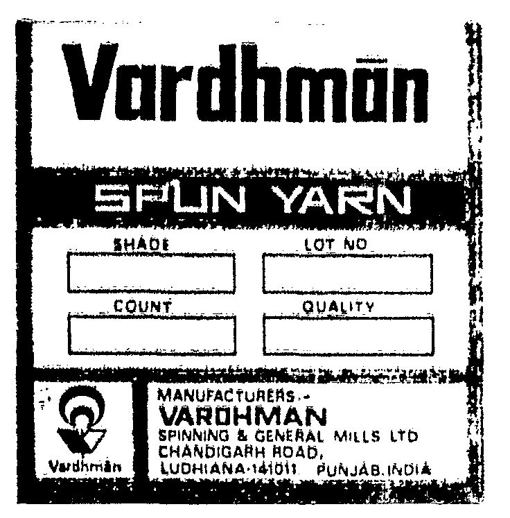 Vardhman Barbie (label) Device mark 581180 Trademark