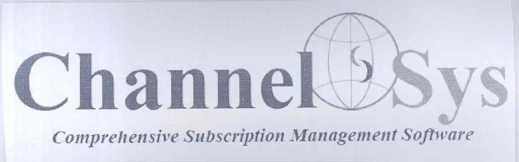 Channel Sys (label) Device mark 1735012 Trademark