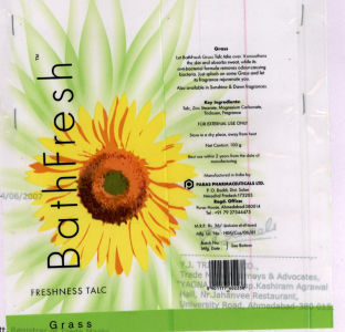 Bathfresh(label) Device mark 1568491 Trademark