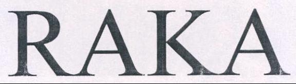 Raka Device mark 2159731 Trademark