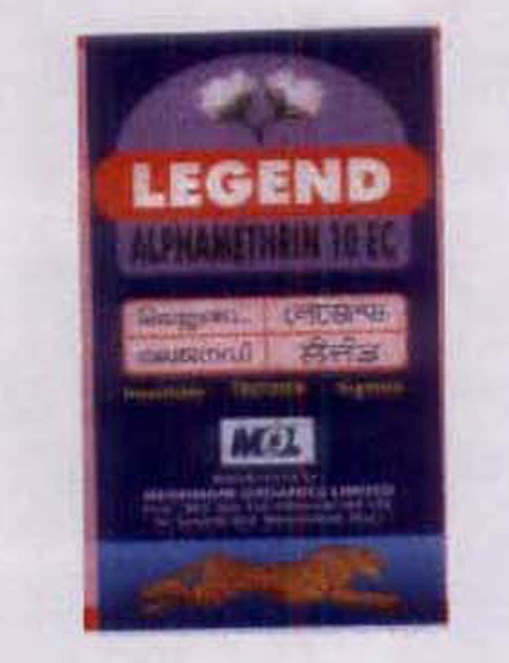 Legend [device Tigar] Device mark 1108428 Trademark