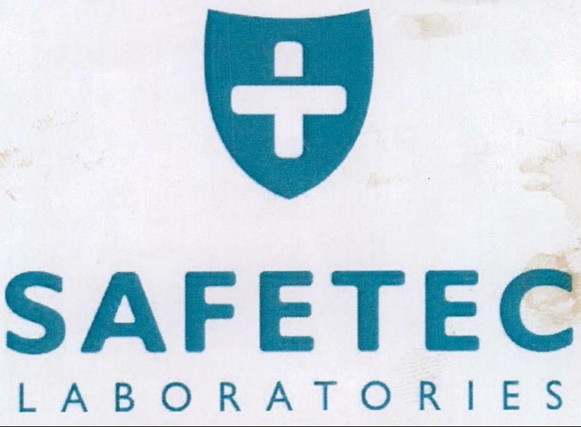 Safetec Laboratories Device mark 2133138 Trademark