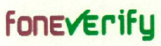 Foneverify (device) Device mark 2634887 Trademark