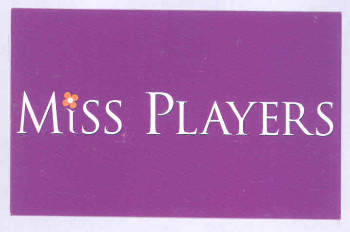 Miss Players (lable) Device mark 1599844 Trademark