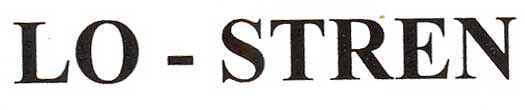 Lo-stren Device mark 1494470 Trademark