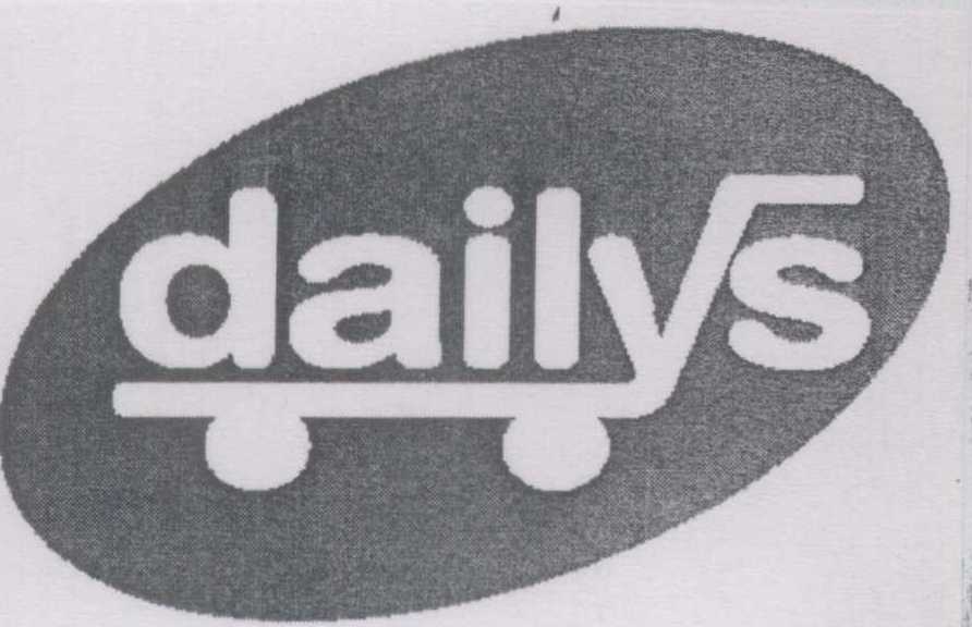 Dailys(label) Device mark 1203826 Trademark