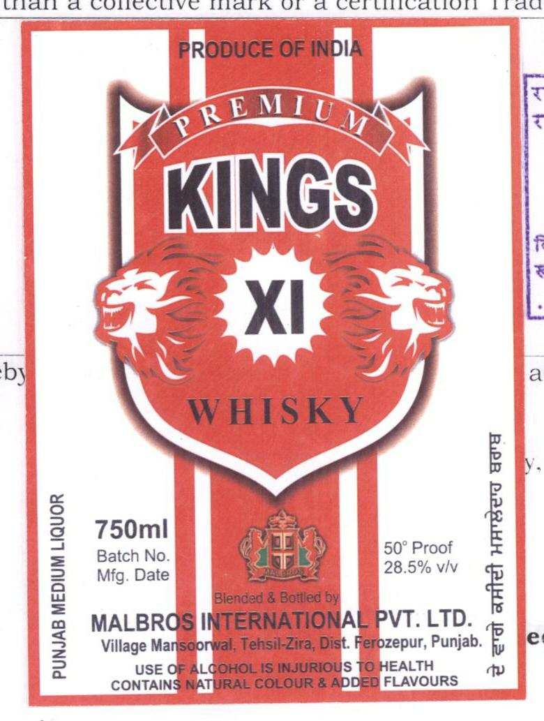 Kings Xi Device mark 1689032 Trademark