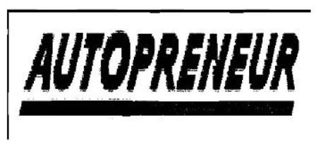 Autopreneur Device mark 2901220 Trademark