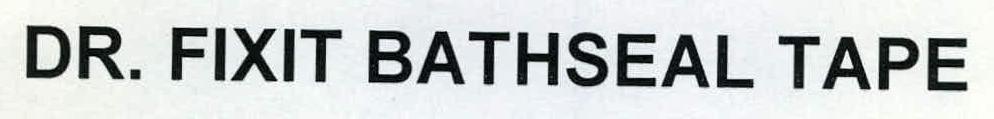 Dr. Fixit Bathseal Tape Device mark 2275711 Trademark