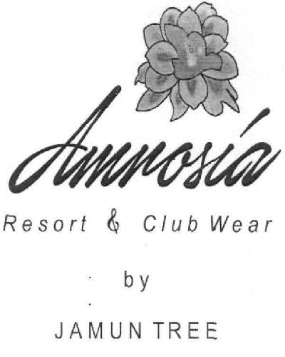 Amrosia (device Of Flower With Mark) Device mark 2544521 Trademark