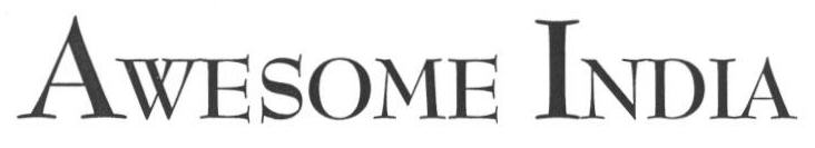 Awesome India (label) Device mark 1662618 Trademark