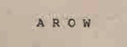 Arow Device mark 925948 Trademark