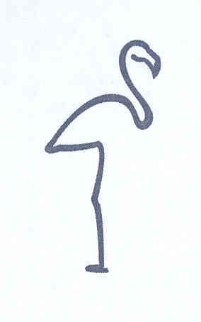 Device Of Bird Flamingo Device mark 1611287 Trademark