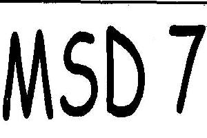 Msd 7 (device) Device mark 2179102 Trademark