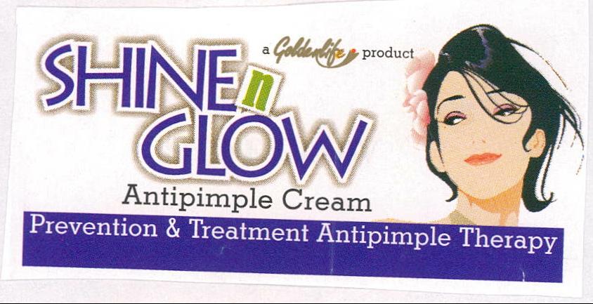 Shine N Glow Antipimple Cream Device mark 2063888 Trademark