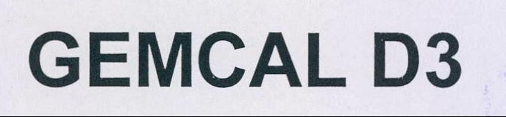 Gemcal D3 Device mark 2120869 Trademark