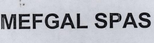 Mefgal Spas Device mark 1803810 Trademark