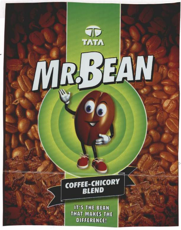 Mr. Bean Device mark 1238553 Trademark