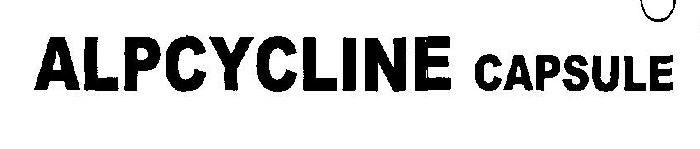 Alpcycline Capsule (device) Device mark 2454765 Trademark